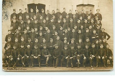 Fotokarte von CAEN - Foto Militärs - Royer - 10921