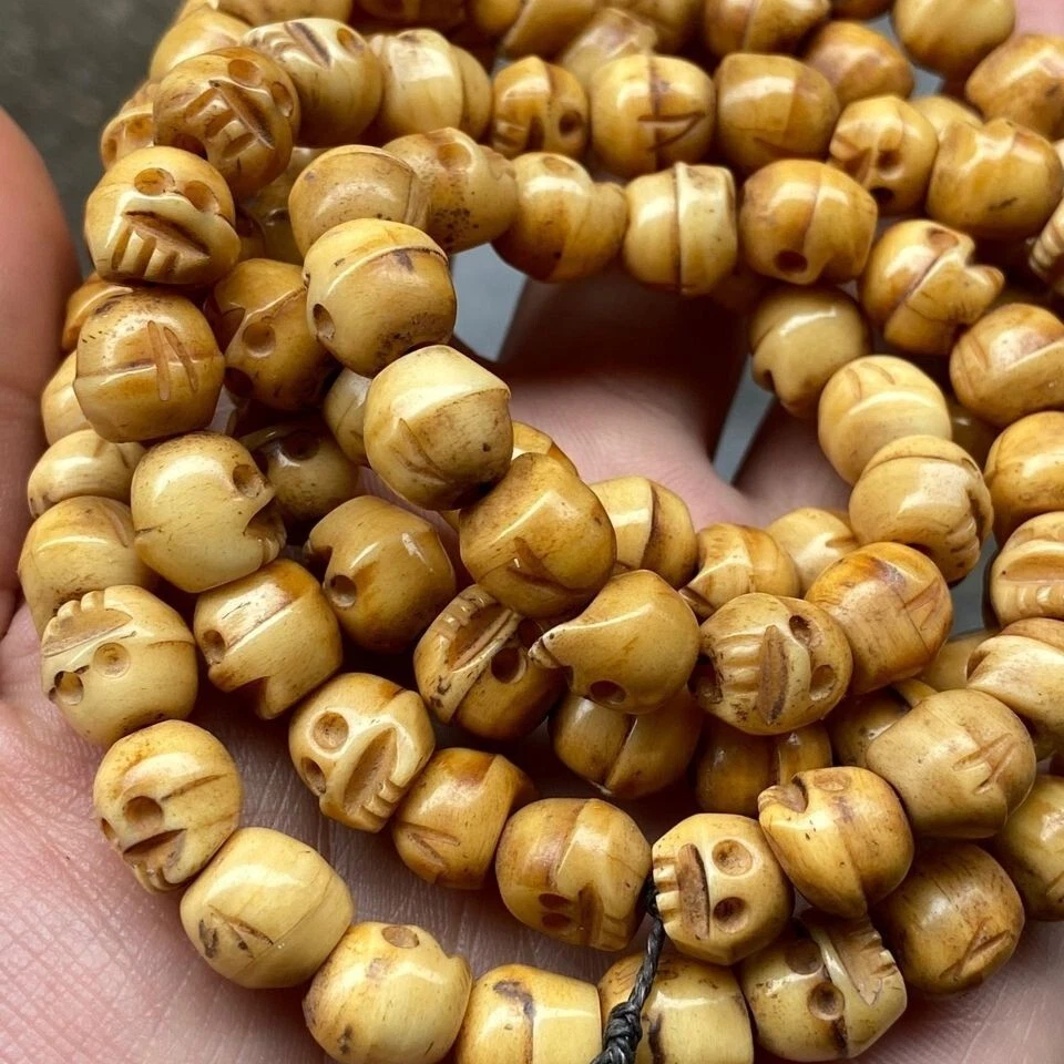 Skull clearance mala necklace