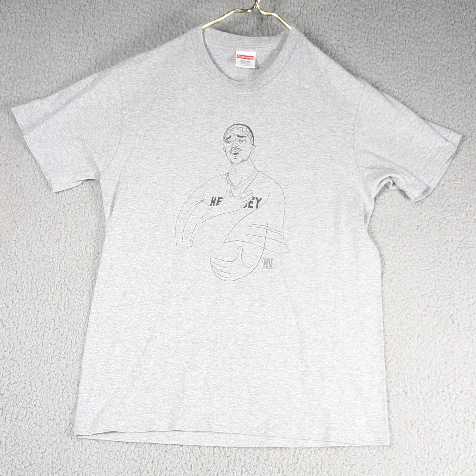 Chemise Supreme Homme Taille S Gris Prodige Al Hirschfeld Mobb Deep
