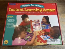 Lakeshore Learning Instant Learning Center Simple Sentences NEW Item  EE188