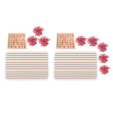 Small Moveable Alphabet Montessori Wooden Letters for Kids Preschool Gifts