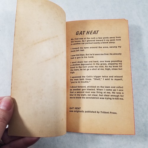 Gat Heat - 1970 Pocket Vintage Paperback Shell Scott by Richard S. Prather - Imagen 7 de 10