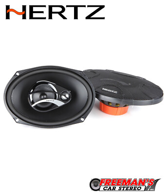 Hertz Dieci Series DCX690.3 6x9 3-Way Coaxial Direct FIt Speakers 90W RMS