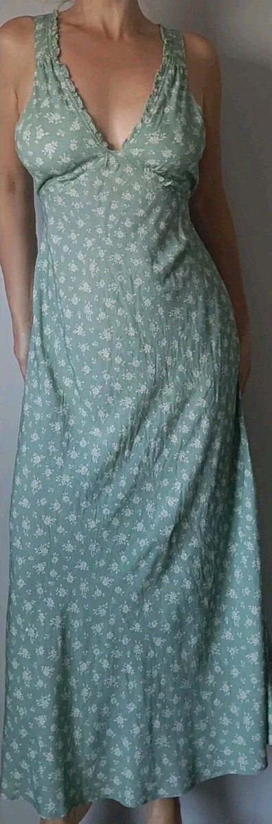 slim fit dress slacks Desert Dandelion Grace Maxi Dress Emerald main image 0