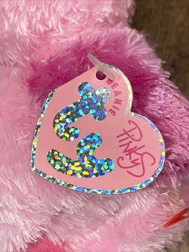 2004 RARE & RETIRED TY PINKYS BEANIE BABY~CHENILLE THE PINK EASTER CHICK 6"~NEW - 第 6/10 張圖片