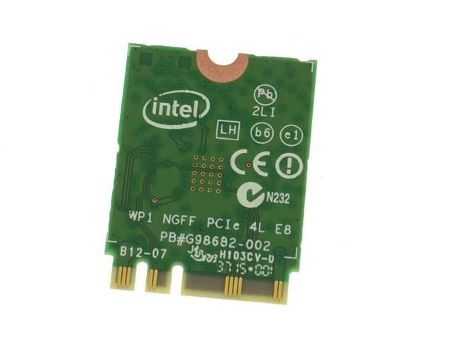 Tarjeta inalámbrica Bluetooth Dell Inspiron 15-5559 3160NGW WLAN WiFi Mini-PCI N2VFR Foto 2 de 3