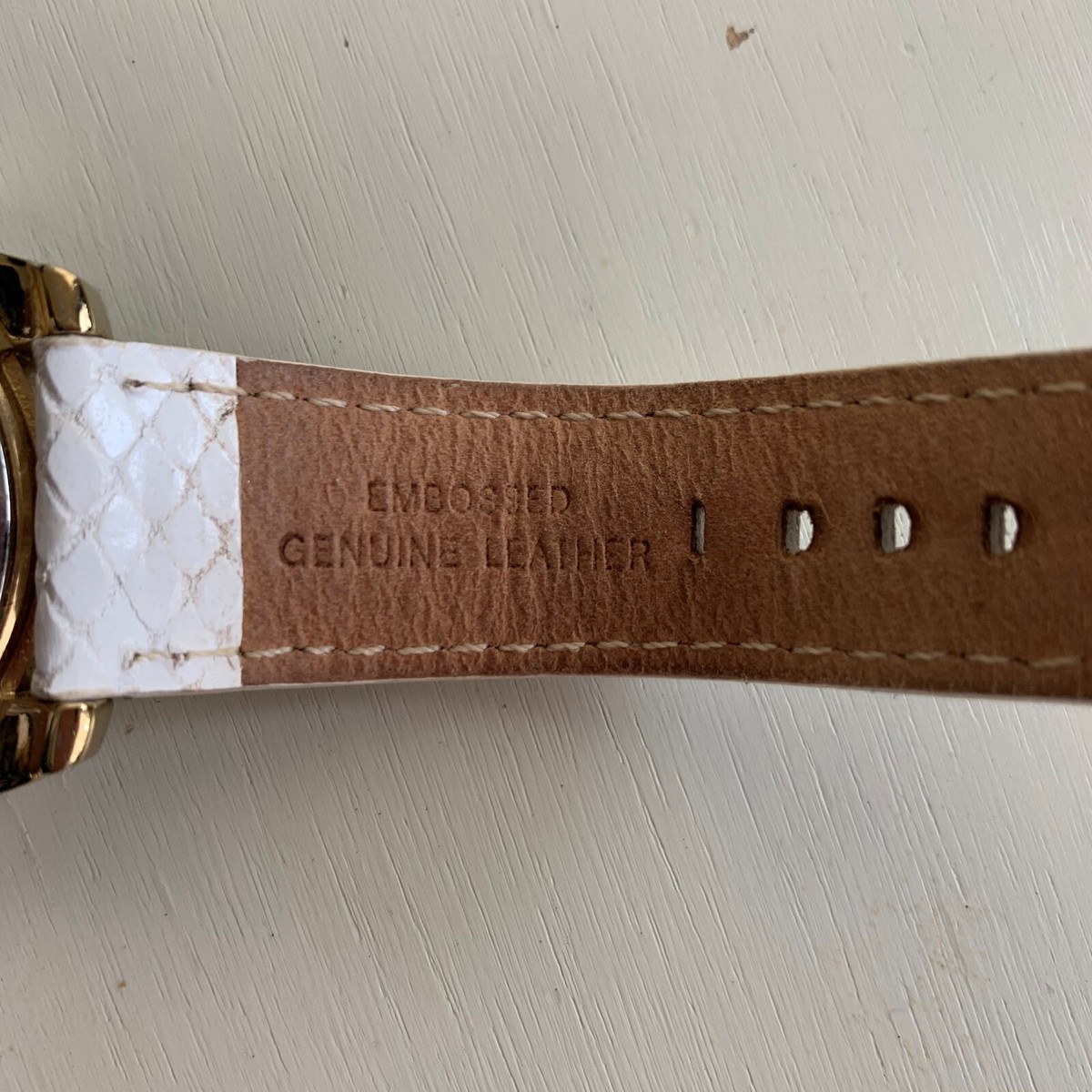 Michael Kors Watch White Python Snake Embossed Leather Band Mob Wife Crystals Womens Michael Kors MK-5063 SnakeSkin Leather Crystal Watch  main image 4