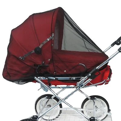 EICHHORN Kinderwagen Mückennetz Fliegennetz Moskitonetz, Schwarz