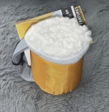 New Super Chewer Bark Box " Dogger Lager " Dog Toy Beer Extra Durable