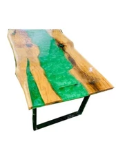 Custom Epoxy Resin Enchantment Dining Table Top Modern Furniture Home Decors