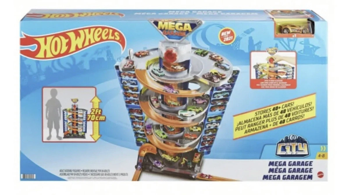 Mega garage hotsell hot wheels city