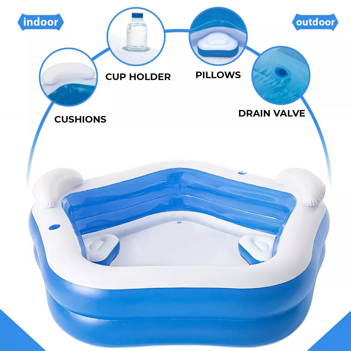 Inflatable accessories 2024 for pools