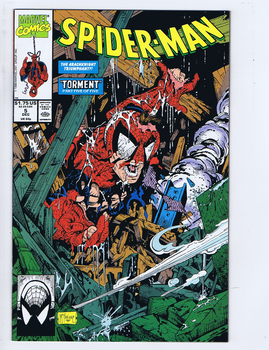 Spider-Man #5 Marvel 1990 Torment ! PART FIVE of FIVE, Todd