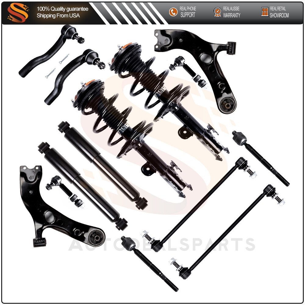 2006-2012 Toyota RAV4 Front Struts Rear Shocks Springs Control Arms
