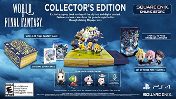 World Of Final Fantasy Collector S Edition Square Enix Online Store Exclusive Sony Playstation 4 16 For Sale Online Ebay