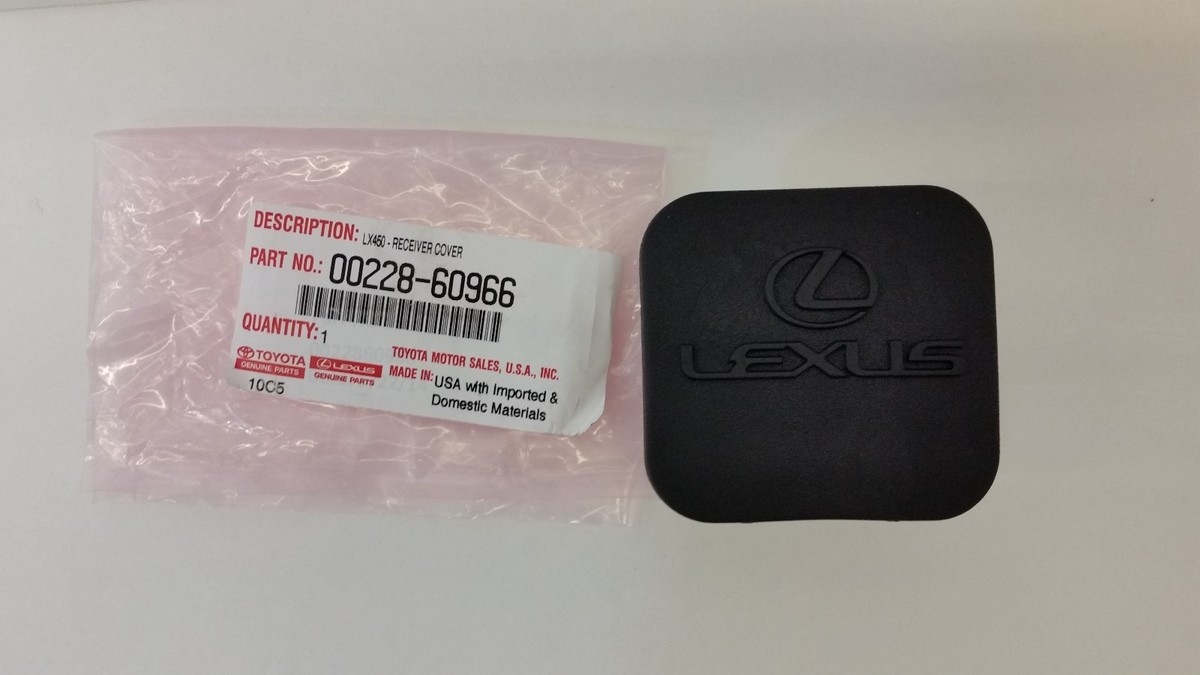 LEXUS OEM FACTORY TOW HITCH COVER PLUG 00228-60966 | eBay