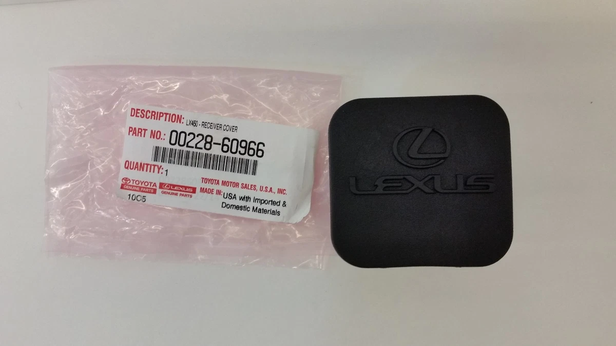 LEXUS OEM FACTORY TOW HITCH COVER PLUG 00228 60966