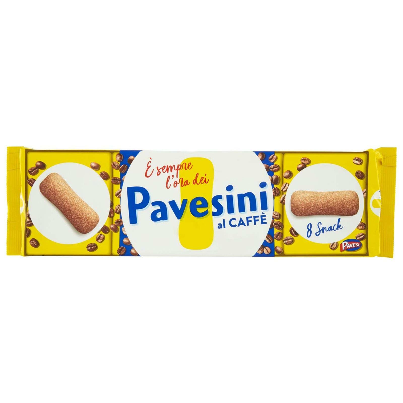 BISCOTTI PAVESINI AL CAFFE' 8 SNACK PACCO 200 GR BISCOTTINI LEGGERI CLASSICI