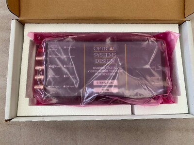 Optical System Design OSD860T Digital Video / Audio/Data/IP Multiplexer