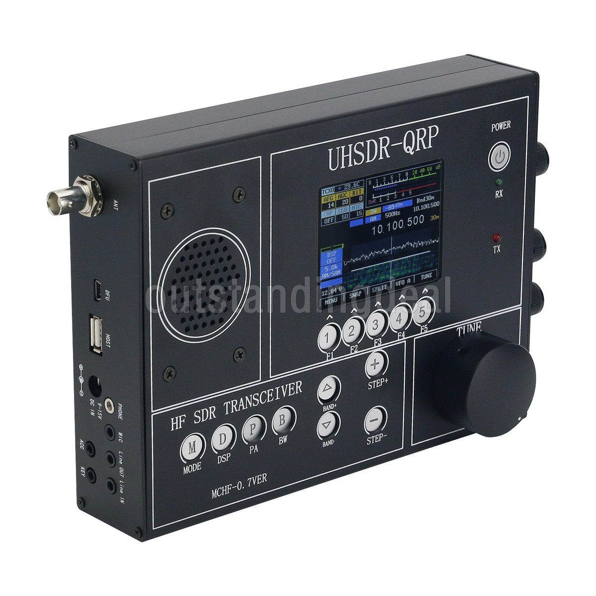 UHSDR-QRP V0.7 1.8-30Mhz mcHF Transceiver HF SDR Transceiver CW