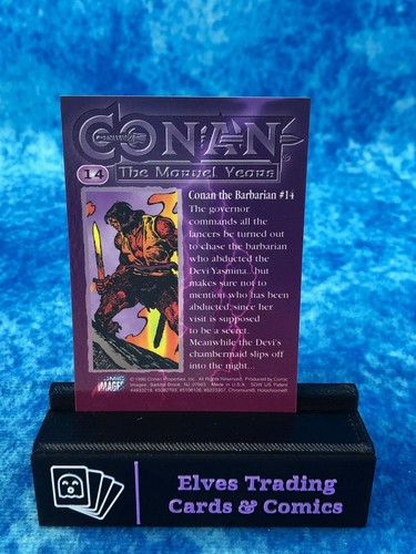Conan: The Marvel Years SINGLE Non-Sport Trading Card by Comic Images 1996 - Picture 32 of 184