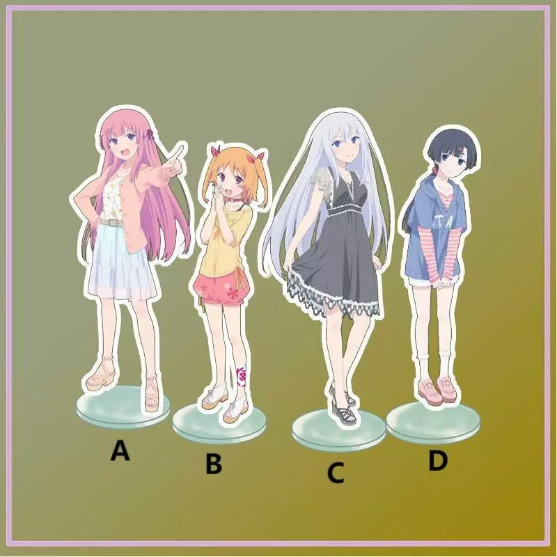 Anime Stand Oreshura Natsukawa Masuzu Fuyuumi Ai Harusaki Acrylic Figure  Display