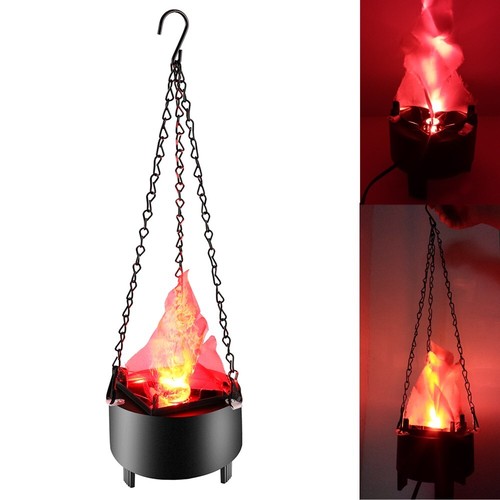 LED Artificial Fire Lamp Fake Flame Effect 3D Fire Campfire Light Xmas Decor US - Picture 15 of 16