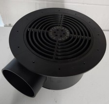 Bottom drain grate for Eco-filtration Large 4" 110mm - 3D Print- Free Shipping
