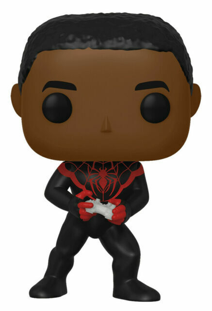 Bobbleheads, Nodders Modern (1970-Now) Funko Pop Marvel Miles Morales Gamer Chase Game Stop