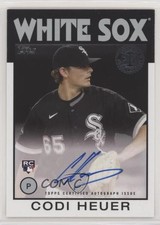 2021 Topps 1986 Topps Baseball Auto Series 2 Codi Heuer #86A-CH Auto 0go3