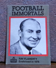 CLASSIC FOOTBALL IMMORTALS CARD HOF 1976 RAY FLAHERTY WAHSINGTON REDSKINS