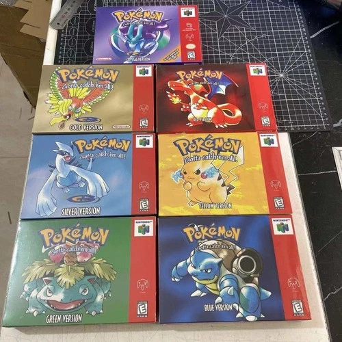 Pokemon You Get All 7 Sealed N64