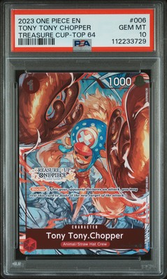 2023 ONE PIECE PROMOS TREASURE CUP 2023-TOP 64 #006 TONY TONY