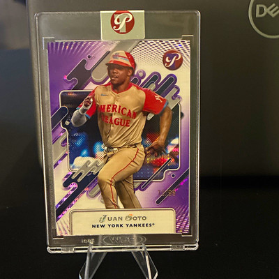 Topps 2025 Pristine Juan Soto New York Yankees #279 Purple /99 MLB Card