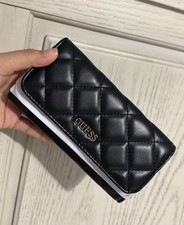 GUESS Boxed Tinsley Quilted Slim Clutch - Handbag
