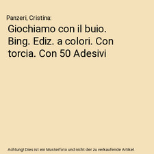 Giochiamo con il buio. Bing. Ediz. a colori. Con torcia. Con 50 Adesivi, Panzeri