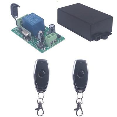 DC 12V 10A Relay Switch 1CH Wireless Remote Control Switch 433MHz Transmitter...