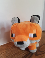 Minecraft Fox Mojang Studios 12 Inch Soft Plush Orange Stuffed Animal