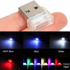 USB Vehicle Interior Atmosphere Light - Colorful Portable LED Lamp