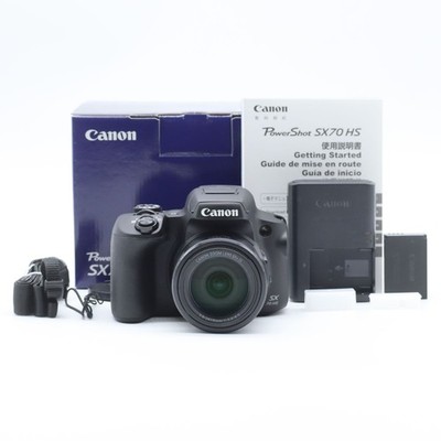 Canon PowerShot SX70 HS kompakte Digitalkamera getestet funktionierender Verk...