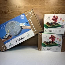 Kiwi Co Maker Crate MOON DARTS & CHEMISTRY GARDEN - NEW IN BOX LOT OF 3