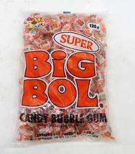 Super Big Bol Candy 120 Count Bag Alberts Bubble Gum Bulk Free Ship Over 2 LBS