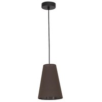 Pendelleuchte E27 Braun Ø15Cm Decke Modern HäNgelampe Leuchte Wohnzimmer Innen