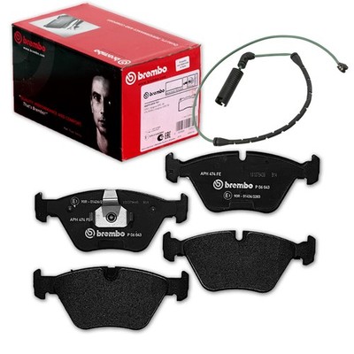 brembo BREMSBELÄGE + WARNKONTAKT VORNE passend für BMW 3er E46 nur 330i / 330d