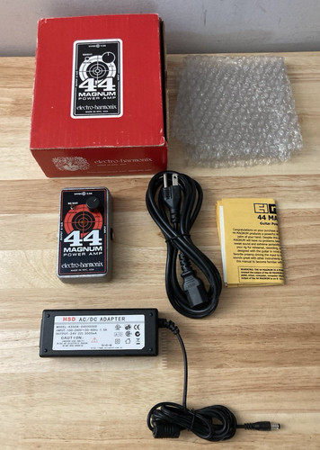Electro Harmonix 44 Magnum Power Amplifier Guitar Effect Pedal (Tested)
