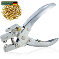 ÖSenzange Set Mit ÖSen Und Lochstanzer 5Mm FüR Leder Karte Basteln Werkzeug