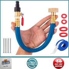 Flush Hose Fitting Kit for Yamaha WaveRunner Jet Ski Boat PWC VX FX GP Blue