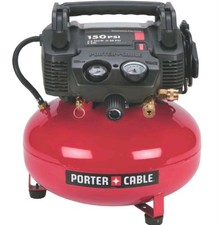 PORTER-CABLE 150 PSI 6 Gallon Portable Pancake Air Compressor C2002