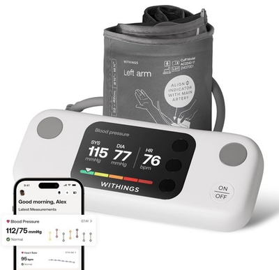 #ad Withings BPM Vision – Smart Arm Blood Pressure Monitor FDA Cleared Easy to u $119.99