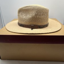 Stetson Airway Panama Hat Straw Hat Flaws